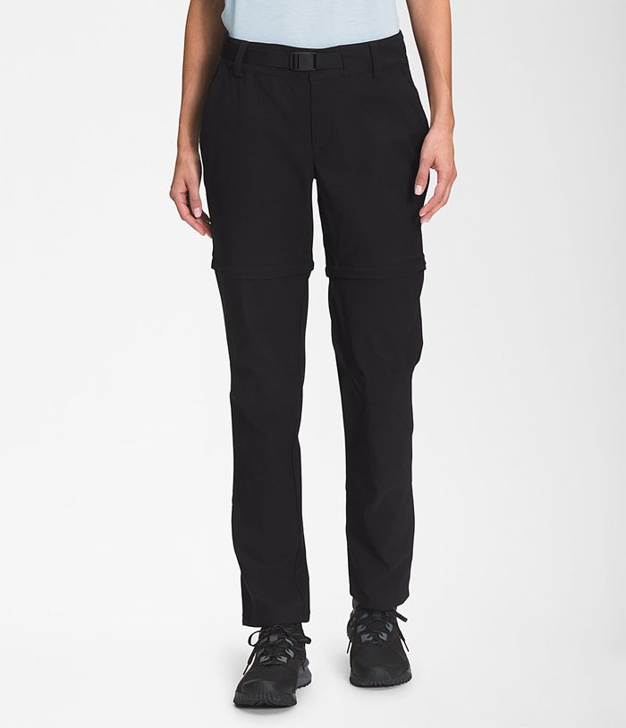 Pantalones The North Face Mujer Paramount Convertible Mid-Rise - Colombia QCEWXF351 - Negras